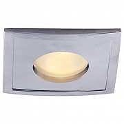 Встраиваемый светильник Artelamp Aqua A5444PL-1CC цвет плафона/подвески Прозрачный, цвет арматуры Хром