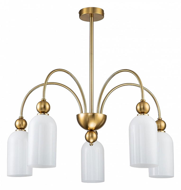 Люстра на штанге Escada Ode 686/5PL Copper 