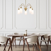 Люстра на штанге Escada Ode 686/5PL Copper цвет медь-4