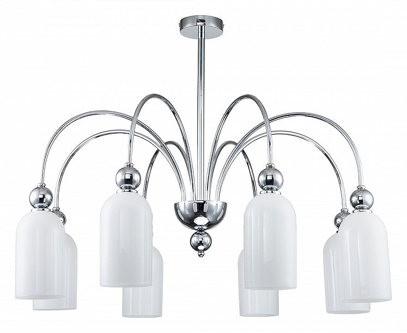 Люстра на штанге Escada Ode 686/8PL Chrome 