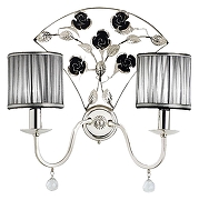 Бра MM Lampadari Paris 6988/A2_V2544 цвет плафона/подвески Хром, цвет арматуры Хром