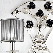 Бра MM Lampadari Paris 6988/A2_V2544 цвет плафона/подвески Хром, цвет арматуры Хром-1