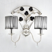 Бра MM Lampadari Paris 6988/A2_V2544 цвет плафона/подвески Хром, цвет арматуры Хром-2