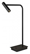 Настольная лампа офисная iLedex Telescope 7010/1T BK цвет плафона/подвески Черный, цвет арматуры Черный