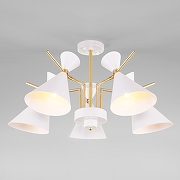 Люстра Eurosvet Apart 70114/5 белый цвет белый, золото