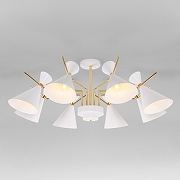 Люстра Eurosvet Apart 70114/8 белый цвет белый, золото