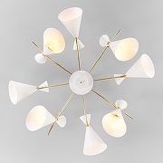 Люстра Eurosvet Apart 70114/8 белый цвет белый, золото-2