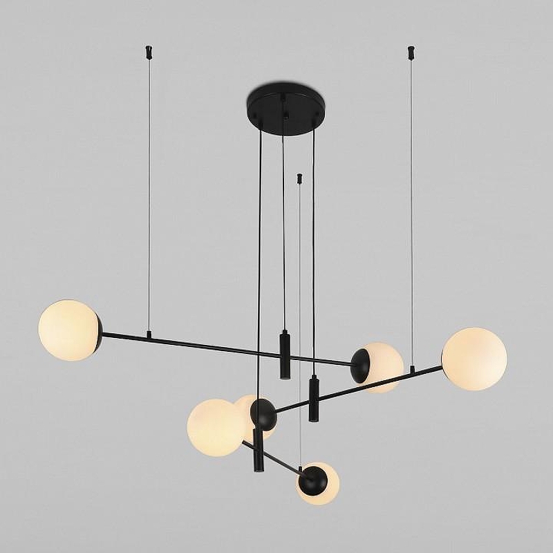 Люстра Eurosvet Planet 70146/6 черный 