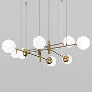 Люстра Eurosvet Planet 70146/8 латунь цвет латунь