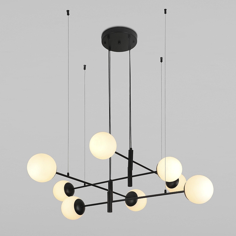 Люстра Eurosvet Planet 70146/8 черный 