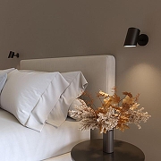 Бра Eurosvet Splay 70147/1 черный цвет плафона/подвески Черный, цвет арматуры Белый-1