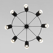 Люстра Eurosvet Splay 70147/8 черный цвет плафона/подвески Черный, цвет арматуры Черный-3