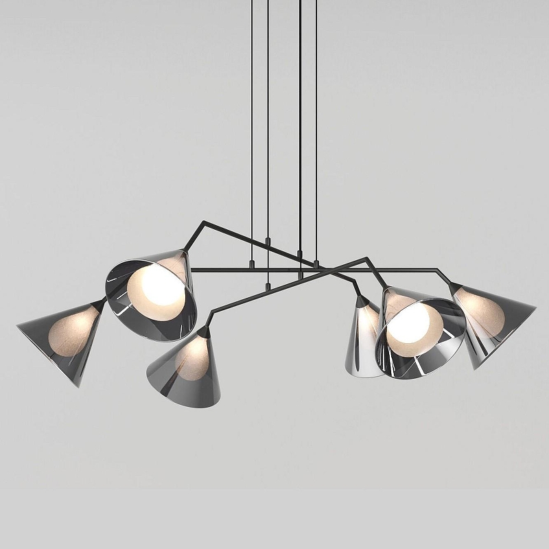 Люстра Eurosvet Enigma 70161/6 черный 