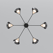 Люстра Eurosvet Enigma 70161/6 черный цвет черный-1