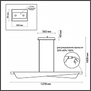Подвесной светильник Odeon Light L1nea 7017/24LB цвет плафона/подвески Латунь, цвет арматуры Латунь-5