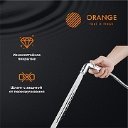 Гигиенический душ со смесителем Orange Otto M22-455cr Хром глянцевый-4