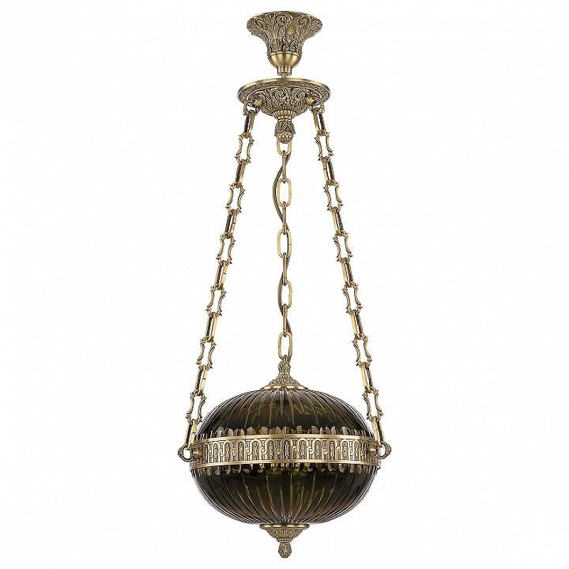 Подвесной светильник Bohemia Ivele Crystal 7100 71000P/30 FP Amber-Green/H-1K 