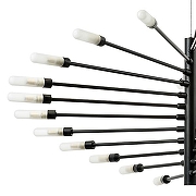 Люстра Lightstar Ragno 733247 цвет плафона/подвески Белый, цвет арматуры Черный-3
