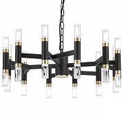 Люстра Lightstar 1r1s 734247 цвет плафона/подвески Прозрачный, цвет арматуры Золото, Черный