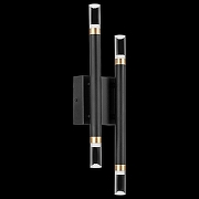 Бра Lightstar 1r1s 734647 цвет плафона/подвески Прозрачный, цвет арматуры Золото, Черный-1