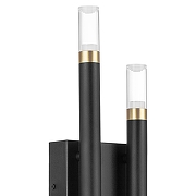 Бра Lightstar 1r1s 734647 цвет плафона/подвески Прозрачный, цвет арматуры Золото, Черный-3