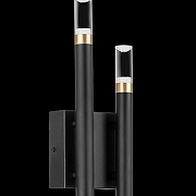 Бра Lightstar 1r1s 734647 цвет плафона/подвески Прозрачный, цвет арматуры Золото, Черный-4