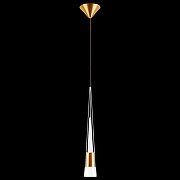 Подвесной светильник Lightstar Cone 757013 цвет золото красное-1