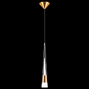 Подвесной светильник Lightstar Cone 757013 цвет плафона/подвески Белый, Прозрачный, цвет арматуры Золото, Красный-1