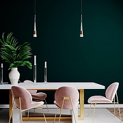 Подвесной светильник Lightstar Cone 757013 цвет плафона/подвески Белый, Прозрачный, цвет арматуры Золото, Красный-7