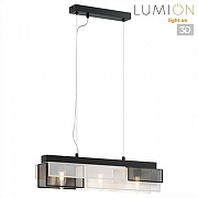 Подвесной светильник Lumion Dana 8004/3A цвет плафона/подвески Белый, Черный, цвет арматуры Черный-2