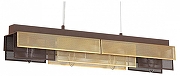 Подвесной светильник Lumion Dana 8005/4A цвет плафона/подвески Золото, Коричневый, цвет арматуры Коричневый