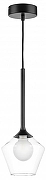 Подвесной светильник Lightstar Vetro 801201 цвет плафона/подвески Белый, Прозрачный, цвет арматуры Черный-2