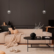 Подвесной светильник Lightstar Vetro 801201 цвет плафона/подвески Белый, Прозрачный, цвет арматуры Черный-8