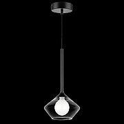 Подвесной светильник Lightstar Vetro 801202 цвет плафона/подвески Белый, Прозрачный, цвет арматуры Черный-1