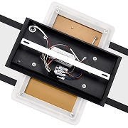 Накладной светильник Lumion Goldy 8021/90CL цвет плафона/подвески Белый, Черный, цвет арматуры Золото, Черный-4