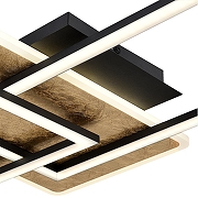 Накладной светильник Lumion Goldy 8021/90CL цвет плафона/подвески Белый, Черный, цвет арматуры Золото, Черный-6