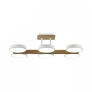 Люстра на штанге Lumion Plato 8030/108CL цвет плафона/подвески Белый, цвет арматуры Белый, Коричневый-4