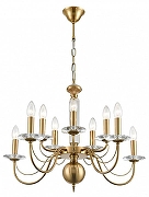 Люстра Lumion Incanto 8033/10 цвет арматуры Медь, Прозрачный-4