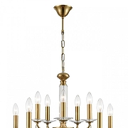 Люстра Lumion Incanto 8033/10 цвет арматуры Медь, Прозрачный-5