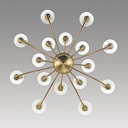 Люстра Lumion Incanto 8033/16 цвет арматуры Медь, Прозрачный-2