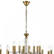 Люстра Lumion Incanto 8033/16 цвет арматуры Медь, Прозрачный-5