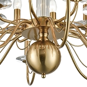 Люстра Lumion Incanto 8033/16 цвет арматуры Медь, Прозрачный-9