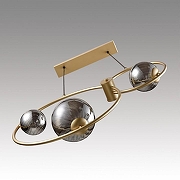 Подвесной светильник Lumion Ornato 8036/3 цвет плафона/подвески Светло-серый, цвет арматуры Бежевый-3