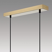 Подвесной светильник Lumion Ornato 8036/3 цвет плафона/подвески Светло-серый, цвет арматуры Бежевый-5