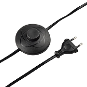 Торшер Lumion Elsa 8037/1F цвет плафона/подвески Серый, цвет арматуры Черный-2