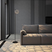 Торшер Eurosvet Gemini 80492/1 черный цвет плафона/подвески Черный, цвет арматуры Черный-4