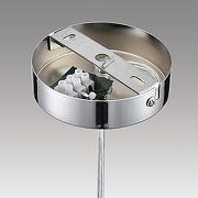 Подвесной светильник Lumion Lorenzo 8063/1A цвет плафона/подвески Светло-серый, цвет арматуры Хром-4