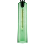 Подвесной светильник Lumion Lorenzo 8064/1A цвет плафона/подвески Зеленый, цвет арматуры Хром-5