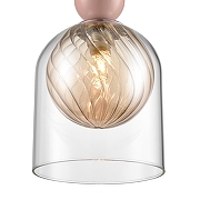 Подвесной светильник Lumion Gallo 8067/1A цвет плафона/подвески Красный, Синий, Зеленый, цвет арматуры Хром-5