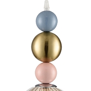 Подвесной светильник Lumion Gallo 8067/1A цвет плафона/подвески Красный, Синий, Зеленый, цвет арматуры Хром-7